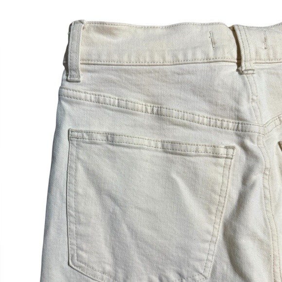Madewell | The 90s Straight Jean | White | Size 27 - Picture 10 of 13